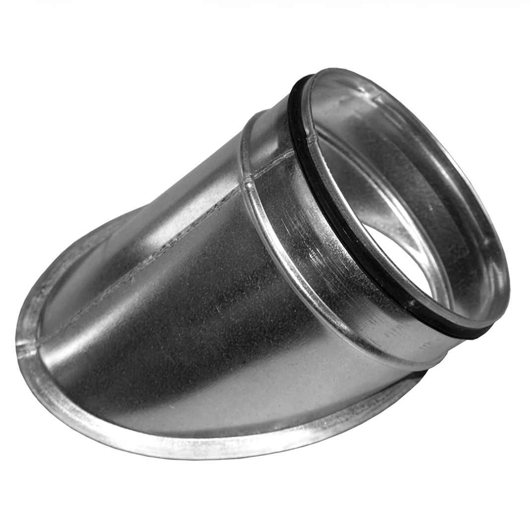 Spiro 45° platte aftakking