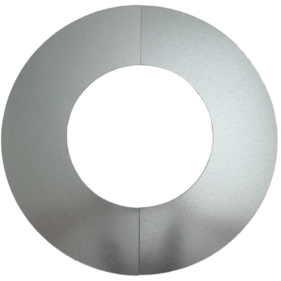 Afwerkrozet Ø 125 mm sendz. verzinkt