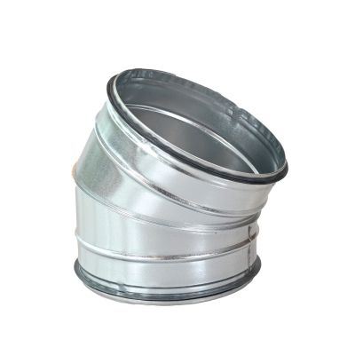 Spiro Bocht 30° Ø 400 mm. SAFE (met rubber) Segment