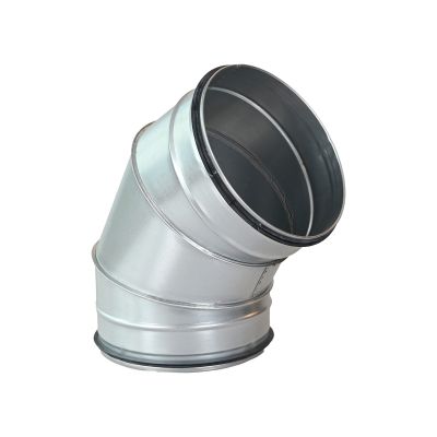 Spiro Bocht 60° Ø 355 mm. SAFE (met rubber) Segment