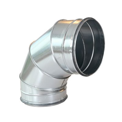 Spiro Bocht 90° Ø 800 mm. SAFE (met rubber) Segment