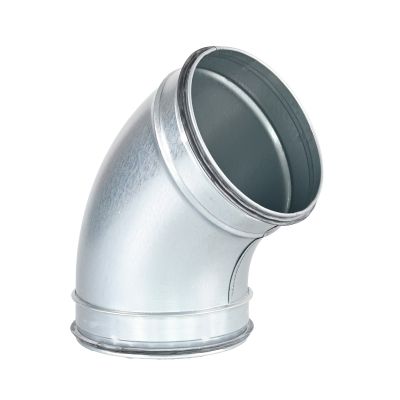 Spiro Bocht 60° Ø 200 mm. SAFE (met rubber)