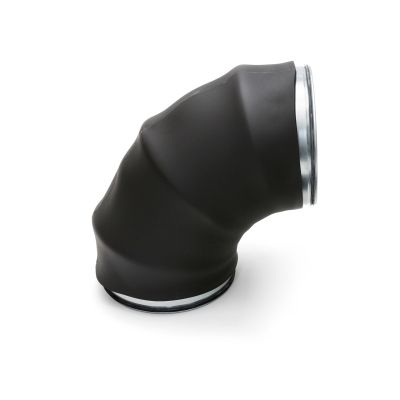 Climaduct 13mm bocht diameter 450 90 graden geisoleerd